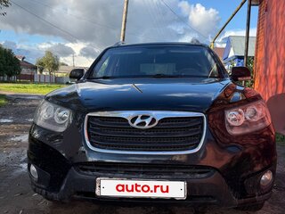 2011 Hyundai Santa Fe II Рестайлинг, чёрный, 850000 рублей, вид 1