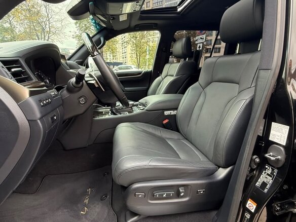 2019 Lexus LX 570 III Рестайлинг 2, чёрный, 11700000 рублей - вид 11