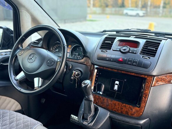 2012 Mercedes-Benz Viano Extralong L3 I (W639) Рестайлинг, чёрный, 2390000 рублей - вид 16