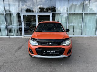 2016 Lada (ВАЗ) Kalina II, оранжевый, 375000 рублей, вид 2