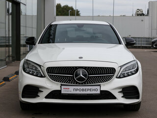 2018 Mercedes-Benz C-Класс 200 IV (W205) Рестайлинг, белый, 2598000 рублей, вид 2