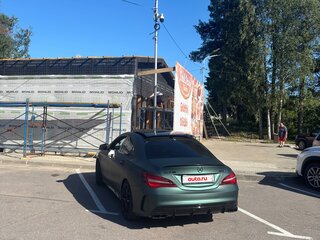 2016 Mercedes-Benz CLA AMG 45 AMG I (C117, X117) Рестайлинг, белый, 2700000 рублей, вид 3