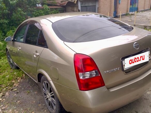 2001 Nissan Primera III (P12), золотистый - вид 3