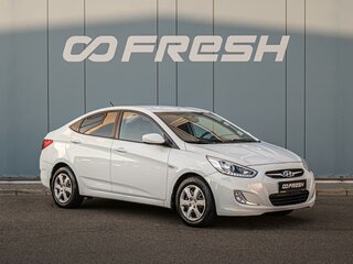 2014 Hyundai Solaris I, белый, 880000 рублей, вид 1