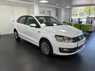 2020 Volkswagen Polo V Рестайлинг, белый, 1390000 рублей, вид 3