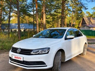2017 Volkswagen Jetta VI Рестайлинг, белый, 1330000 рублей, вид 1