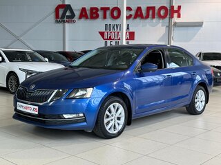 2019 Skoda Octavia III (A7) Рестайлинг, синий, 1650000 рублей, вид 1