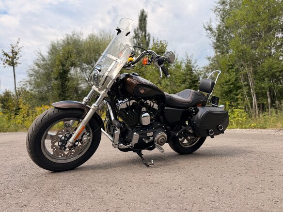 2013 Harley-Davidson Sportster 1200, коричневый, 850000 рублей - вид 13