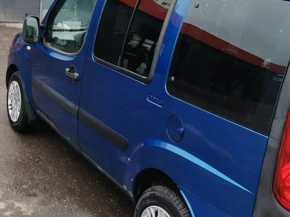 2011 Fiat Doblo I Рестайлинг, синий, 620000 рублей - вид 6
