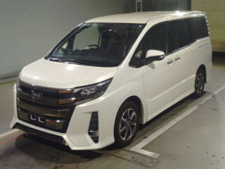 2018 Toyota Noah III (R80) Рестайлинг, красный, 2200000 рублей, вид 1