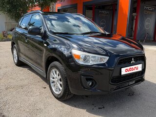 2013 Mitsubishi ASX I Рестайлинг, чёрный, 850000 рублей, вид 2
