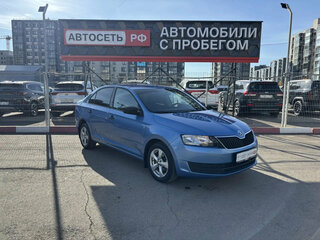2017 Skoda Rapid I, синий, 1160836 рублей, вид 5