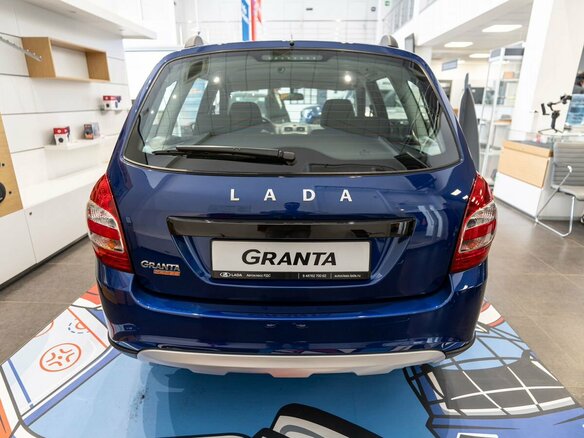 2026 Lada (ВАЗ) Granta Cross I Рестайлинг, синий - вид 6