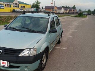 2006 Renault Logan I, зелёный, 179000 рублей, вид 1