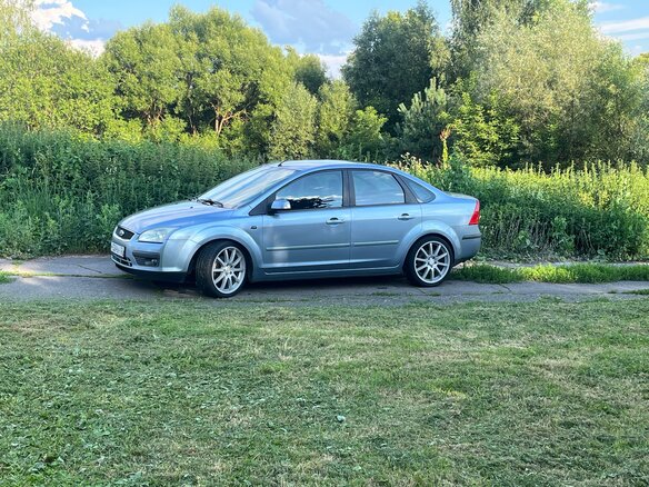 2007 Ford Focus II, голубой, 450000 рублей - вид 6