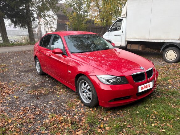 2005 BMW 3 серии 320i V (E90/E91/E92/E93), красный, 880000 рублей - вид 6