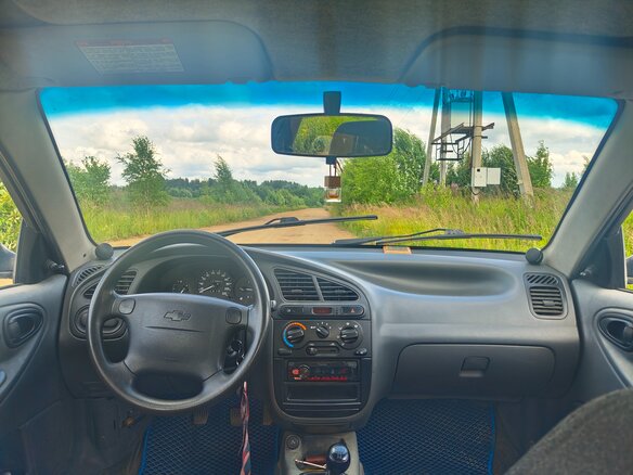 2009 Chevrolet Lanos I, синий - вид 4