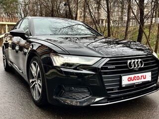 2020 Audi A6 40 TDI V (C8), чёрный, 4200000 рублей, вид 5