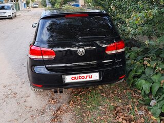 2010 Volkswagen Golf VI, чёрный, 790000 рублей, вид 4