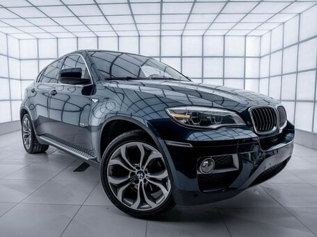 2012 BMW X6 35i I (E71) Рестайлинг, синий, 2600000 рублей, вид 1