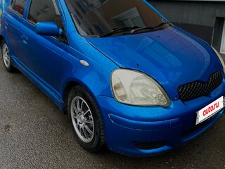2002 Toyota Vitz I (P10), синий, 280000 рублей, вид 2