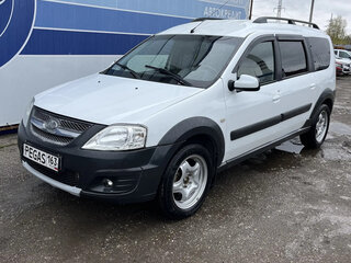 2019 Lada (ВАЗ) Largus Cross I, белый, 720000 рублей, вид 4