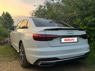 2020 Audi A4 40 TFSI V (B9) Рестайлинг, белый, 3500000 рублей, вид 5
