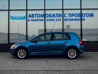 2013 Volkswagen Golf VII, голубой, 860000 рублей, вид 2