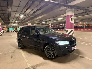 2015 BMW X5 40d III (F15), чёрный, 3400000 рублей, вид 3