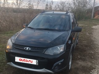 2015 Lada (ВАЗ) Kalina Cross II, чёрный, 505000 рублей, вид 2