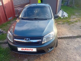 2014 Lada (ВАЗ) Granta I, серый, 330000 рублей, вид 1