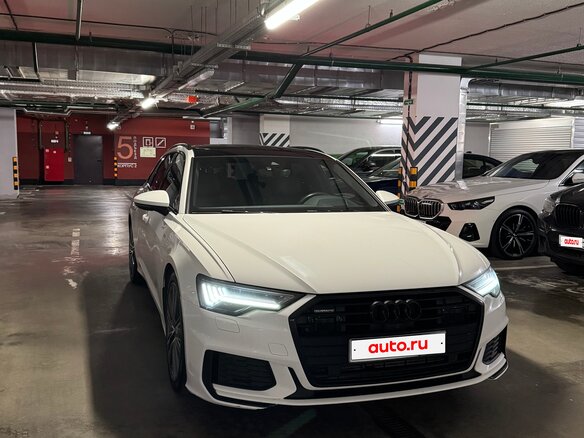 2018 Audi A6 45 TDI V (C8), белый - вид 2