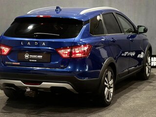 2021 Lada (ВАЗ) Vesta SW Cross I, синий, 1295000 рублей, вид 4