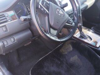 2017 Toyota Camry VII (XV50) Рестайлинг 2, чёрный, 2300000 рублей, вид 4
