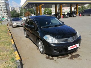 2008 Nissan Tiida I, чёрный, 540000 рублей, вид 2