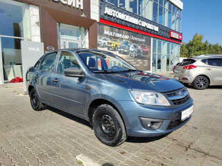 2015 Lada (ВАЗ) Granta I, синий, 398050 рублей, вид 5