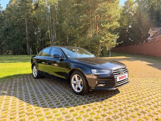 2013 Audi A4 IV (B8) Рестайлинг, чёрный, 1300000 рублей, вид 3