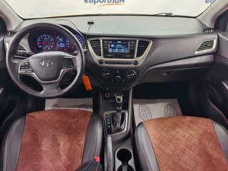 2021 Hyundai Solaris II Рестайлинг, белый, 840750 рублей, вид 5