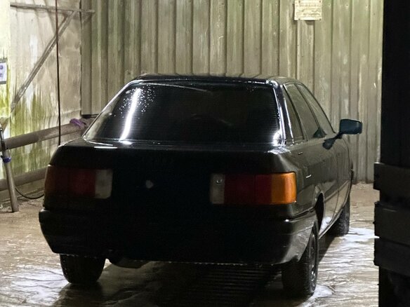 1990 Audi 80 IV (B3), чёрный, 70000 рублей - вид 8
