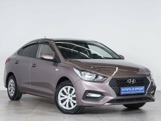 2019 Hyundai Solaris II, коричневый, 1499000 рублей, вид 1