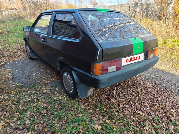 1995 Lada (ВАЗ) 2108 21086, чёрный, 44400 рублей - вид 2