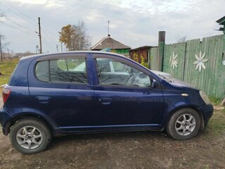 2001 Toyota Vitz I (P10), синий, 350000 рублей, вид 2