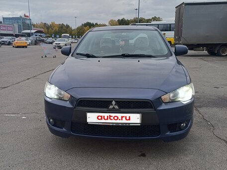 2008 Mitsubishi Lancer X, синий, 750000 рублей, вид 5