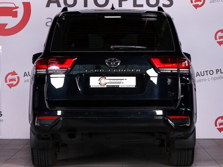 2021 Toyota Land Cruiser 300 Series, чёрный, 8865000 рублей, вид 4