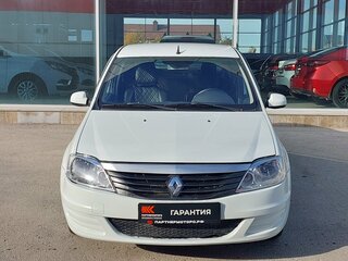 2014 Renault Logan I Рестайлинг, белый, 389000 рублей, вид 3