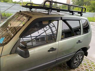 2008 Chevrolet Niva I, зелёный, 550000 рублей, вид 3