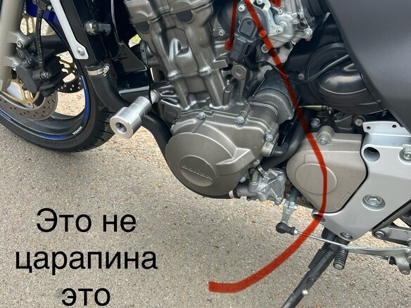 2003 Honda CB 600F Hornet, синий, 445000 рублей - вид 7