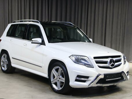 2013 Mercedes-Benz GLK-Класс 300 I (X204) Рестайлинг, белый, 1549000 рублей, вид 3