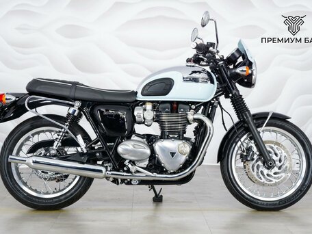 2022 Triumph Bonneville T120, чёрный, 1327000 рублей, вид 1