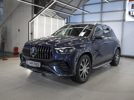 2024 Mercedes-Benz GLE 450 II (V167) Рестайлинг, синий, 11499999 рублей, вид 3